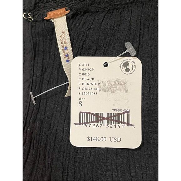 NWT Free  People Metal Coin Embellished Top Size S - Picture 8 of 8